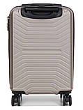 Валіза Франція мала S шампань 55х35х24см/42л/2.6кг/Worldline 625, фото 3