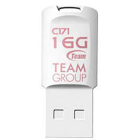 USB 2.0 флэш накопитель 16GB Team C171 (TC17116GW01) белый новый