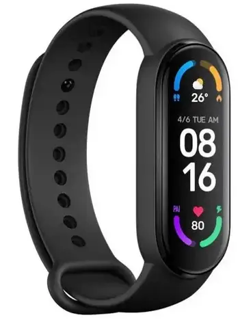 Фітнес-браслет, смарт браслет M6 Band Smart Watch Bluetooth Чорний, Аналог Xiaomi Mi Band 6, Аналог, фото 1