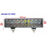 Светодиодная фара AllLight CY-90W 20chip EPISTAR spot 9-30V