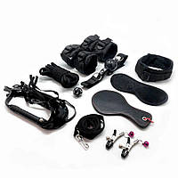 Встановлений для BDSM Alive Fury Black BDSM Kit, 10 предметів