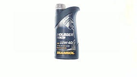Олія автомобільна, 1л (SAE 10W-40, напівсинтетика, Molibden Benzin API SL/CF) MANNOL