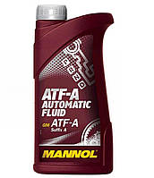 Олія трансмісійна, 1л (мінеральна, AUTOMATIK FLUID ATF-A) MANNOL