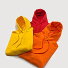 Чоловіча худі Fruit of the loom з начісом CLASIC HODED SWEAT з капюшоном на тонкому флісі толстовка батнік пайта, фото 8