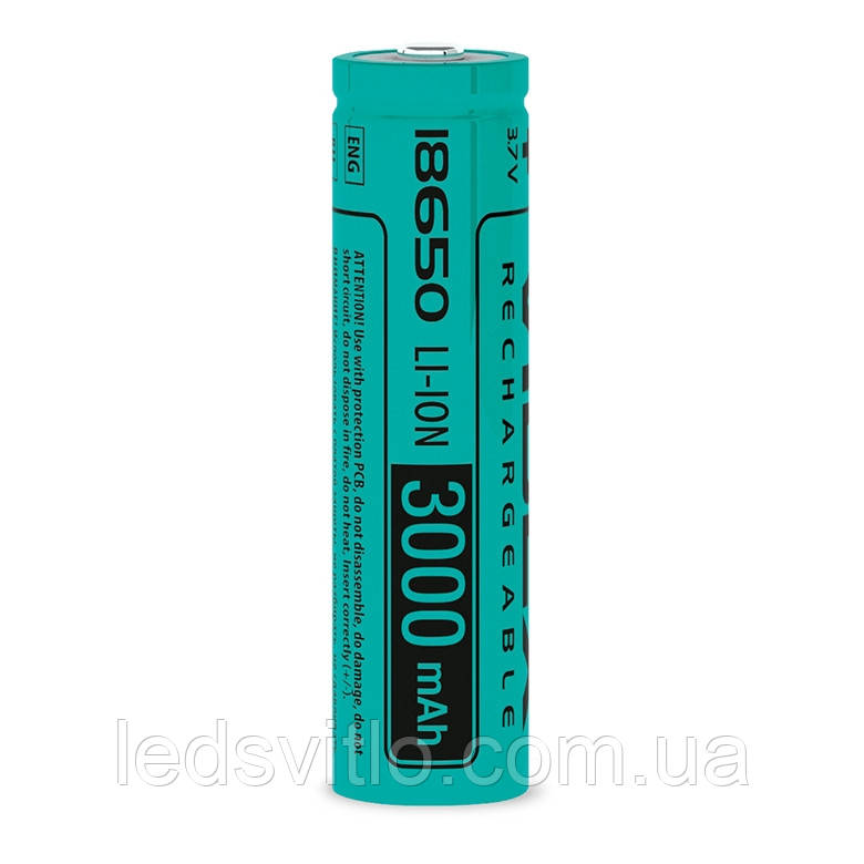 Акумулятор літій-іонний VIDEX LI-ION 18650 3000mAh
