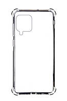 TPU чехол с усиленными углами для Samsung Galaxy A12 2020 A125 прозрачный