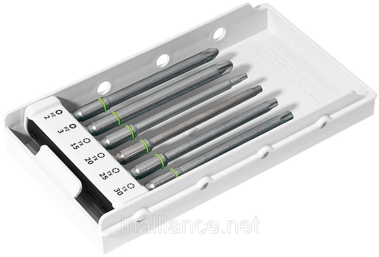Набір бітів 100 мм CENTROTEC BITS CE SET TL 6X Festool 769095