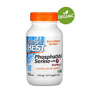 Doctor's Best, Фосфатидилсерин с SerinAid, 100 мг, 120 капсул