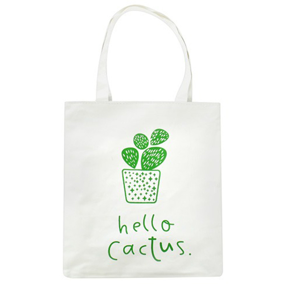 Екосумка шопер тканини Bambi BBG-12-15-18 (Hello Cactus)