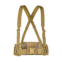 РПС тактичний пояс із підтяжками та системою кріплень Molle Belt5 Straps койот, фото 3