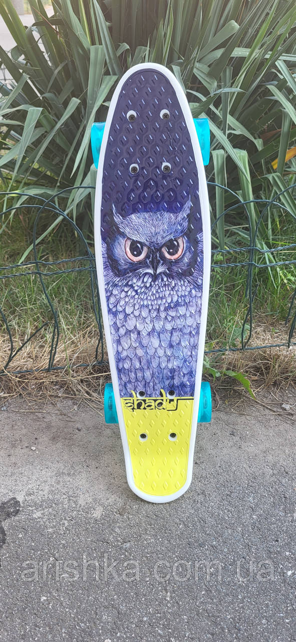 Пеніборд (Penny board), скейт, скейтборд зі світними колесами