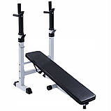 Лава для жиму під штангу похила для преса WCG 2020 складна + бруси складна W_1185, фото 5