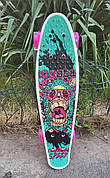 Пеніборд (Penny board), скейт, скейтборд зі світними колесами