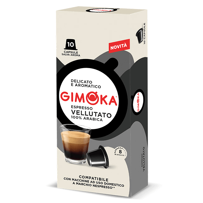 Gimoka by Nespresso Vellutato 100% Arabica (10 капсул)