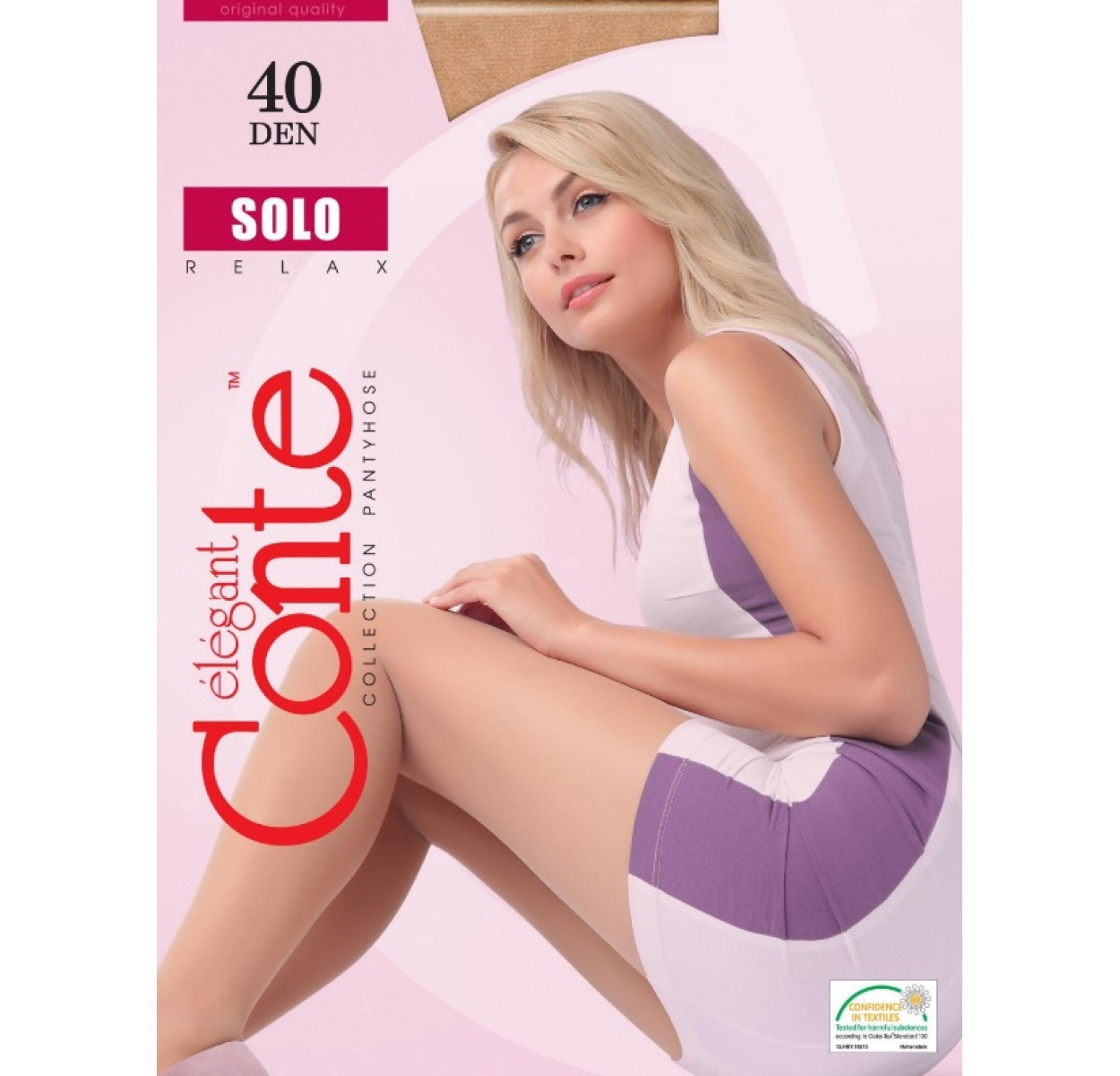 Колготки Conte SOLO 40 Den Beige 2, Mocca