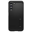 Чохол Spigen для Samsung Galaxy S22 — Tough Armor, Black (ACS03991), фото 4