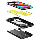 Чохол Spigen для Samsung Galaxy S22 — Tough Armor, Black (ACS03991), фото 7