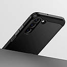 Чохол Spigen для Samsung Galaxy S22 — Tough Armor, Black (ACS03991), фото 10