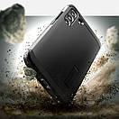 Чохол Spigen для Samsung Galaxy S22 — Tough Armor, Black (ACS03991), фото 11
