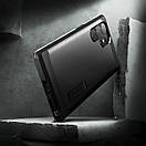 Чохол Spigen для Samsung Galaxy S22 Ultra — Tough Armor, Black (ACS03923), фото 4