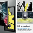 Чохол Spigen для Samsung Galaxy S22 Ultra — Tough Armor, Black (ACS03923), фото 6