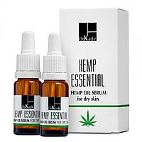 Масло-сыворотка с экстрактом Каннабиса для сухой кожи Hemp Essential Oil-Serum For Dry Skin, 2 шт х 10 мл