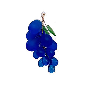 Кришталева підвіска грона винограду синього кольору для люстри Еlite Bohemia деталь