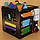 Розвиваюча іграшка Бізікуб - бізіборд maxi чорний з різнокольоровими елементами, фото 2