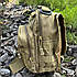 Сумка через плече чоловіча тактична (армейська сумка через плече) койоти, фото 3