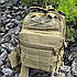 Сумка через плече чоловіча тактична (армейська сумка через плече) койоти, фото 6