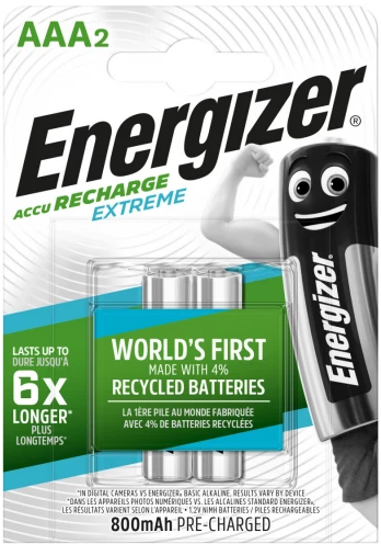 Акумулятор Energizer AAA/HR03/2 800 mAh Pre-Ch Extreme / Японія