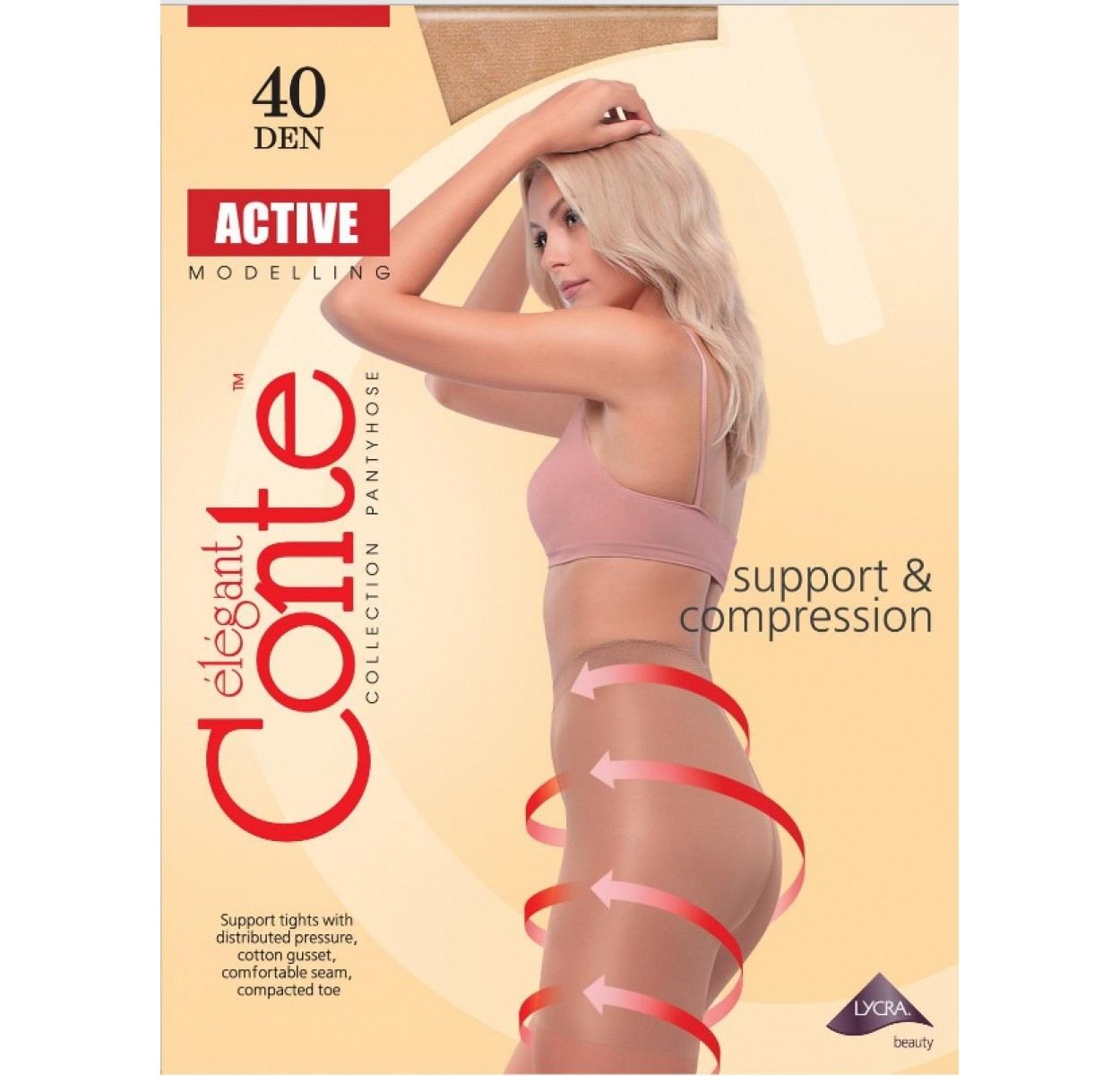 Колготки із шортиками Conte Active 40