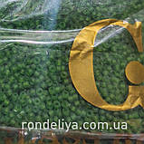 Бісер калібрований дрібний темно-оливковий матовий, фото 2