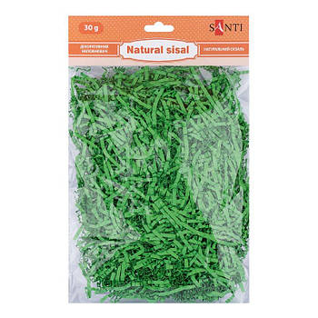 Наполнитель бумажный гофрированный SANTI, цвет темно-зеленый. 742829 G-Rich