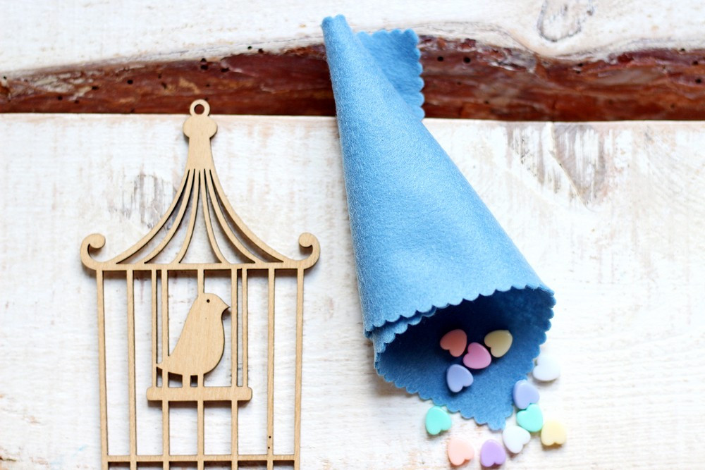 Фетр корейський м'який 1,2 мм для рукоділля і творчості, 100*110см, RN-38, помірно-блакитний, фото 1