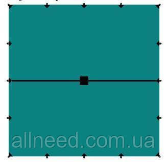 Тент Tramp Tent 6 х 6 green UTRT-103