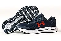 Мужские кроссовки Under Armour Hovr, текстиль, пена, синие. 43