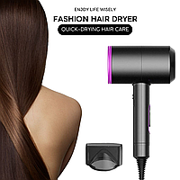 Профессиональный фен Fashion Hair Dryer Quick-Drying Hair Care для сушки и укладки волос