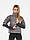 Демі куртка-бестселлер з відстібним в'язаним рукавом, арт.205, кава, фото 6