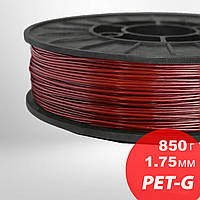 PET-G пластик червоний 0.85 кг 1,75 мм для 3D-принтера