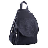 Рюкзак жіночий міський шкіряний Genuine leather RU-GE21444 чорний