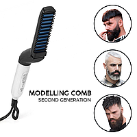 Выпрямитель утюжок для волос и бороды Modeling Comb Second Generation