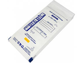 Крафт пакети для стерилізації ProSteril 100х200 мм. білі 100 шт.