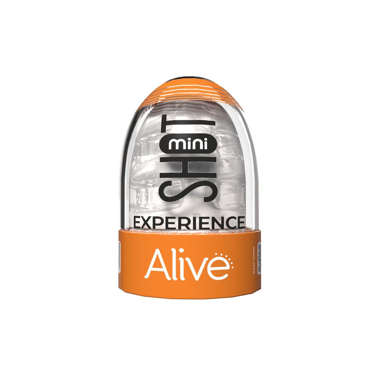 Мінімастурбатор Alive Mini Masturbator (Transparent), фото 1