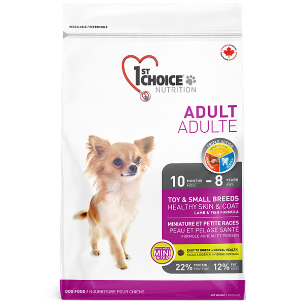 1st Choice Adult Toy & Small Lamb & Fish ФЕСТ ЧОЙС доросли МІНІ ягня РИБА сухий супер преміум корм для собак