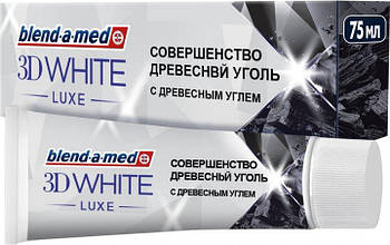 BLEND_A_MED зуб. паста 3D White Люкс Довершеність Вугілля 75мл