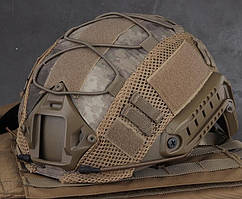 Кавер на балістичний шолом типу Fast Зелений пікселів