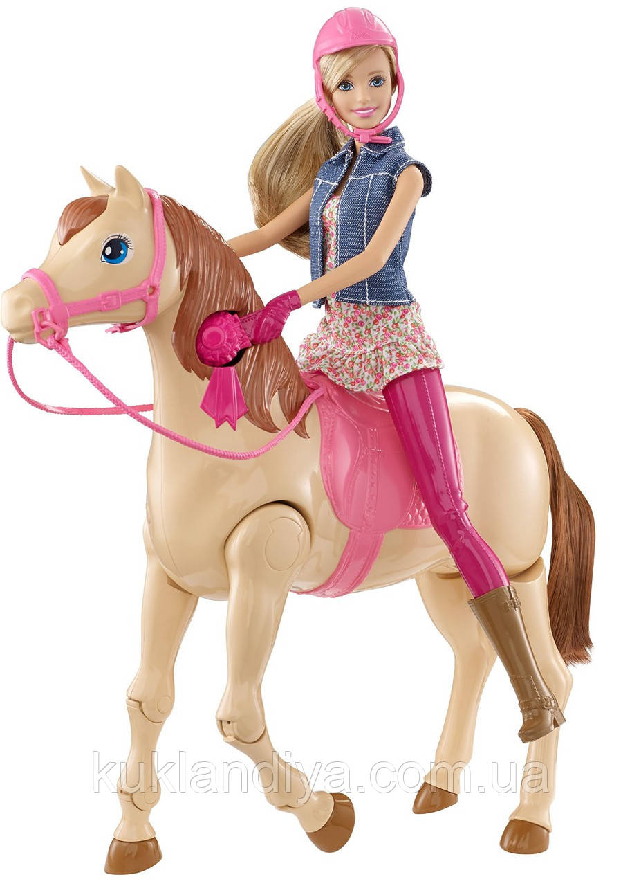 Лялька Барбі вершниця на коні Тоні — Barbie saddle'n ride Horse