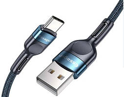 Кабель живлення USB - Type-C Essager 3A для заряджання та передачі даних 50 см