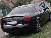 Лип спойлер широкий с узкими краями Ауди А6 С5 (Audi A6 C5)